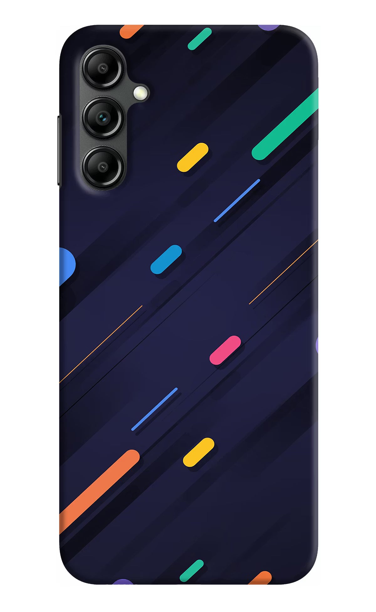 Abstract Design Samsung A14 5G Hard Case Back Cover by Casekaro