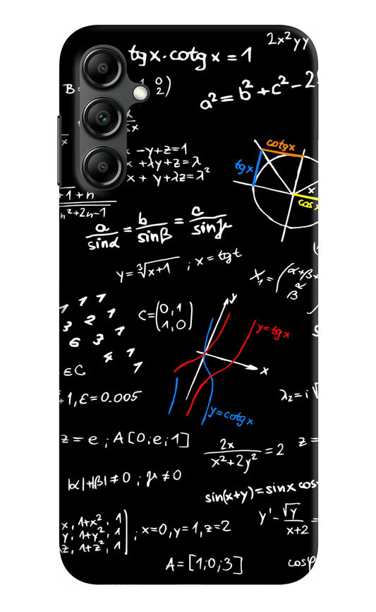 Mathematics Formula Samsung A14 5G Hard Case Back Cover by Casekaro