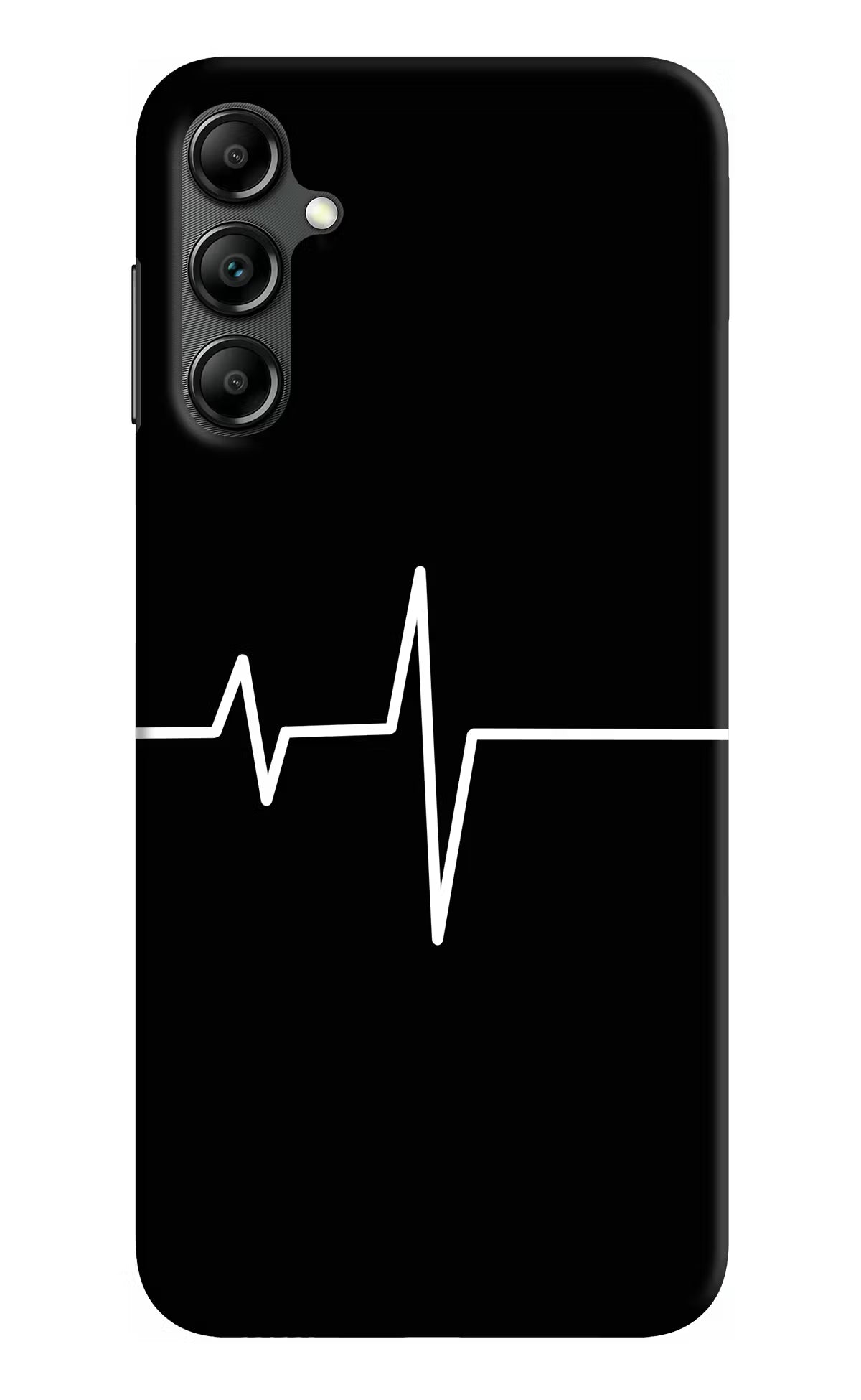 Heart Beats Samsung A14 5G Hard Case Back Cover by Casekaro