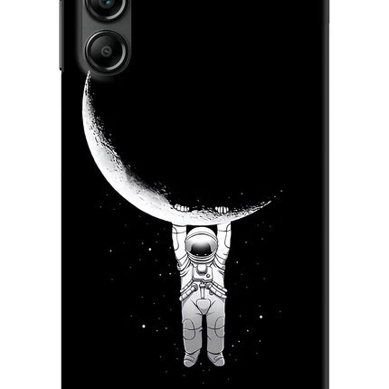 Moon Space Samsung A14 5G Hard Case Back Cover by Casekaro