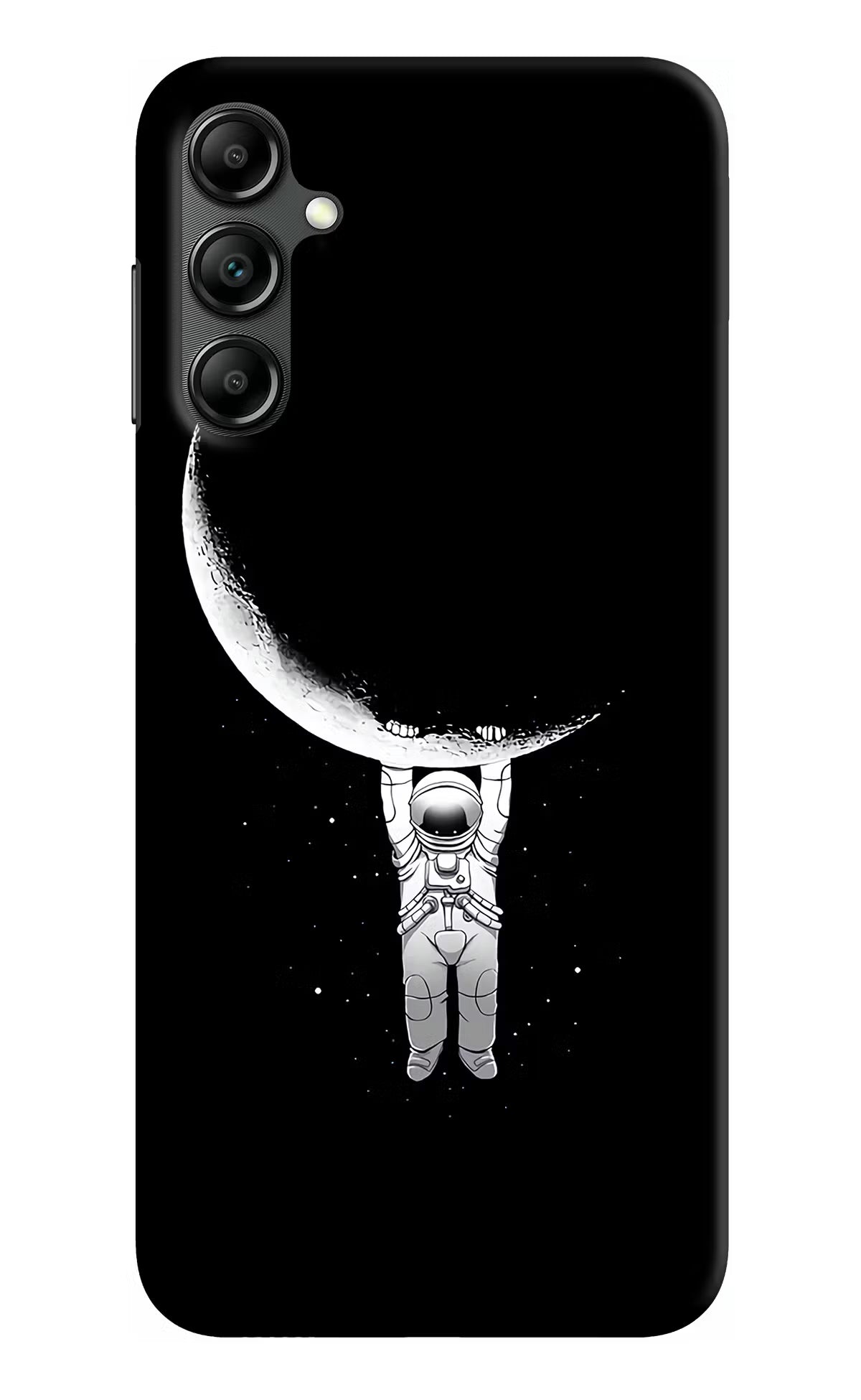 Moon Space Samsung A14 5G Hard Case Back Cover by Casekaro