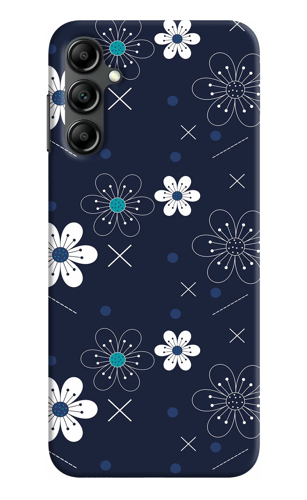Flowers Samsung A14 5G Hard Case Back Cover by Casekaro