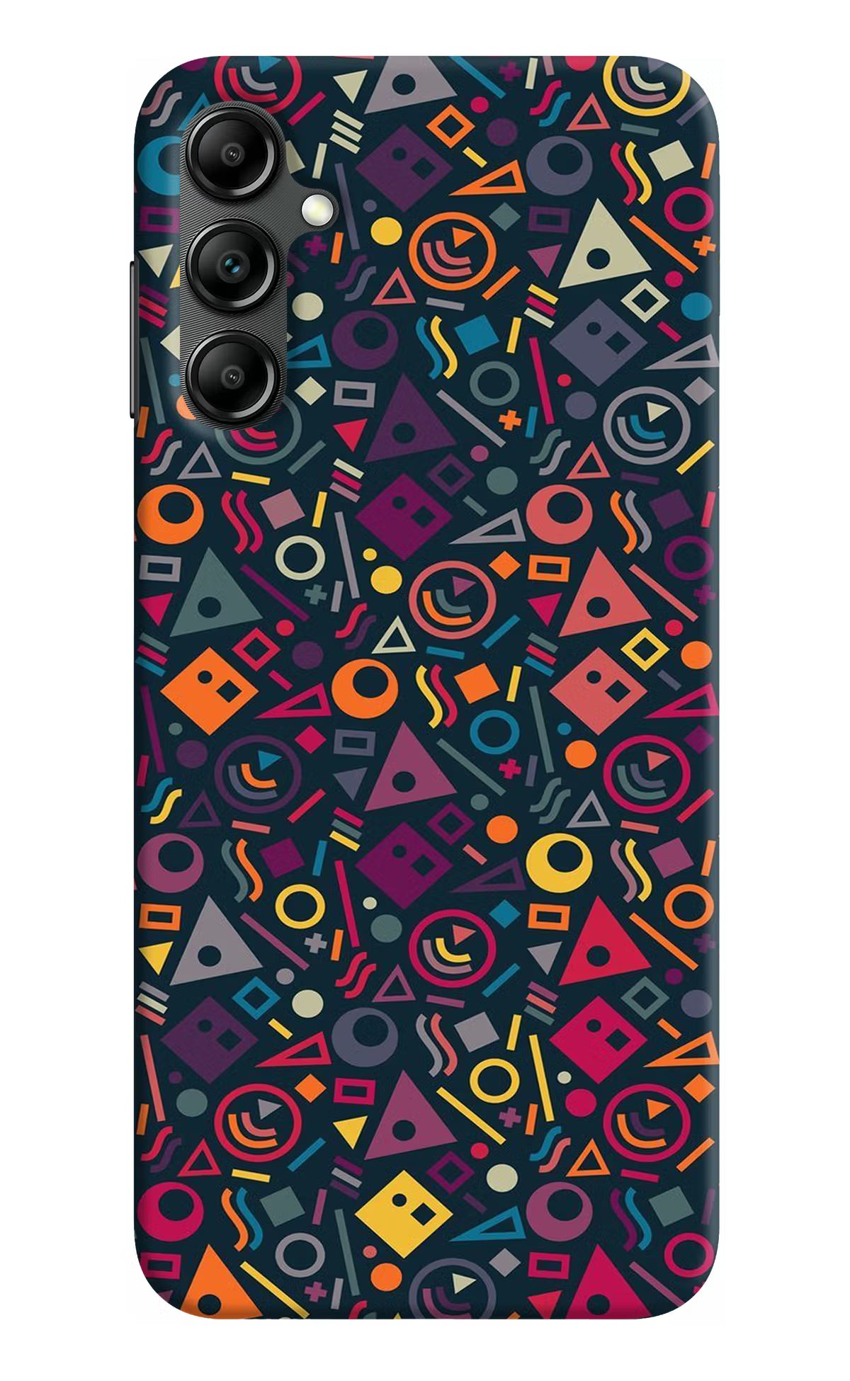 Geometric Abstract Samsung A14 5G Hard Case Back Cover by Casekaro