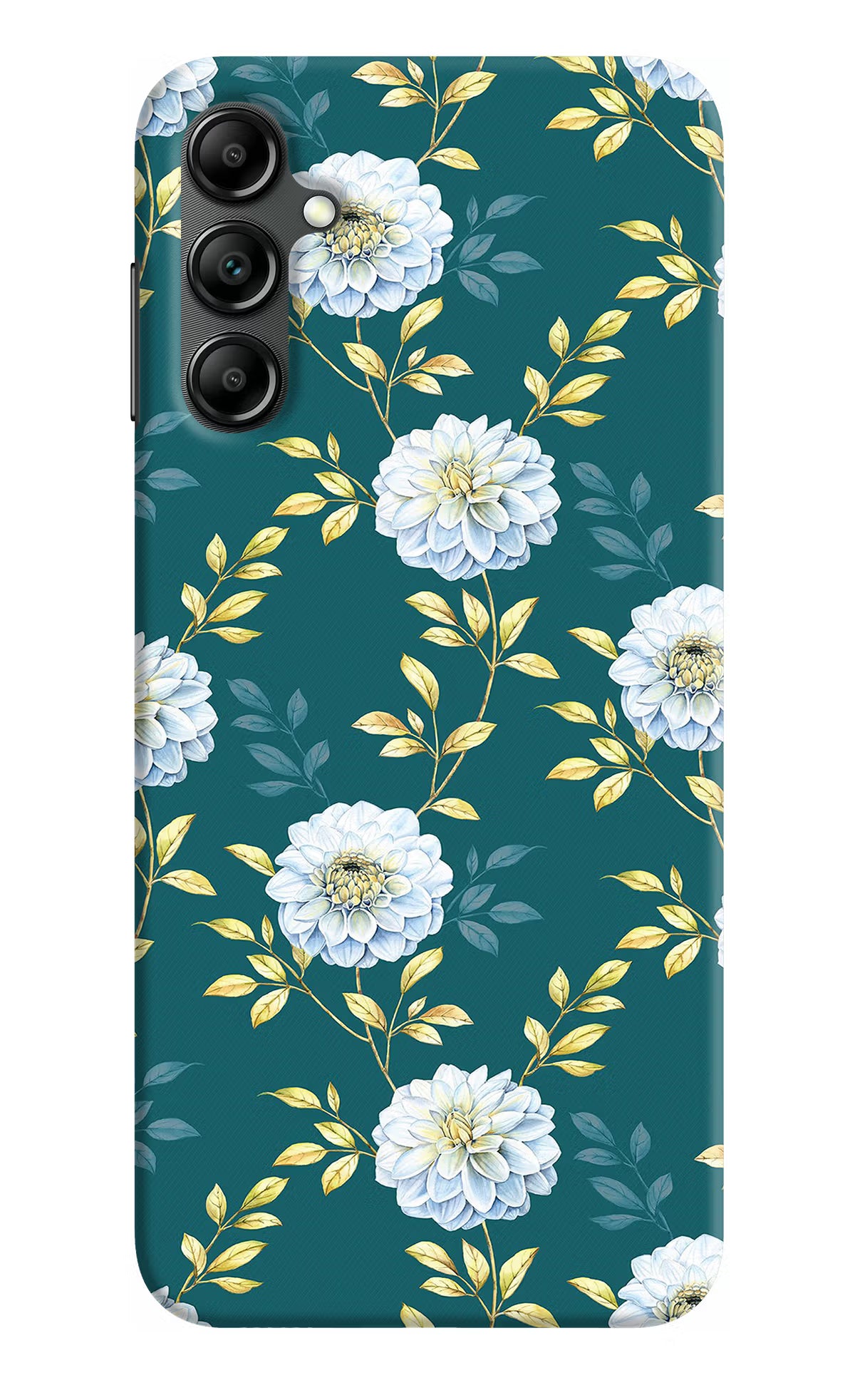 Flowers Samsung A14 5G Hard Case Back Cover by Casekaro