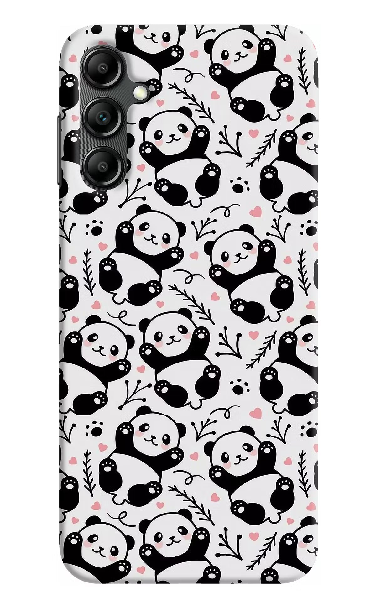 Cute Panda Samsung A14 5G Hard Case Back Cover by Casekaro