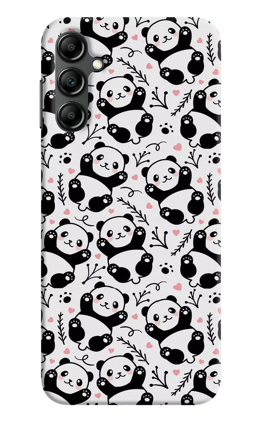 Cute Panda Samsung A14 5G Hard Case Back Cover by Casekaro