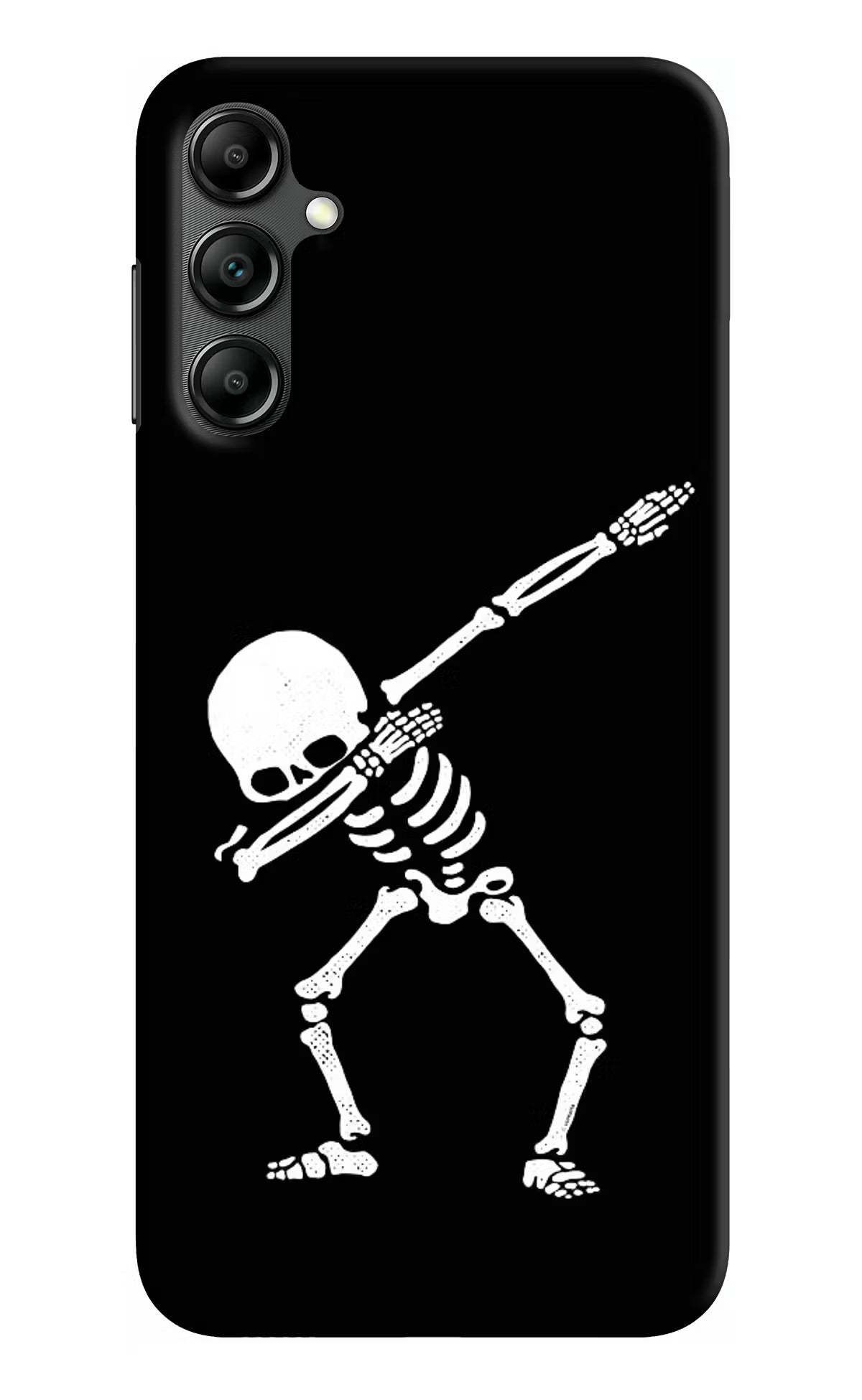 Dabbing Skeleton Art Samsung A14 5G Hard Case Back Cover by Casekaro