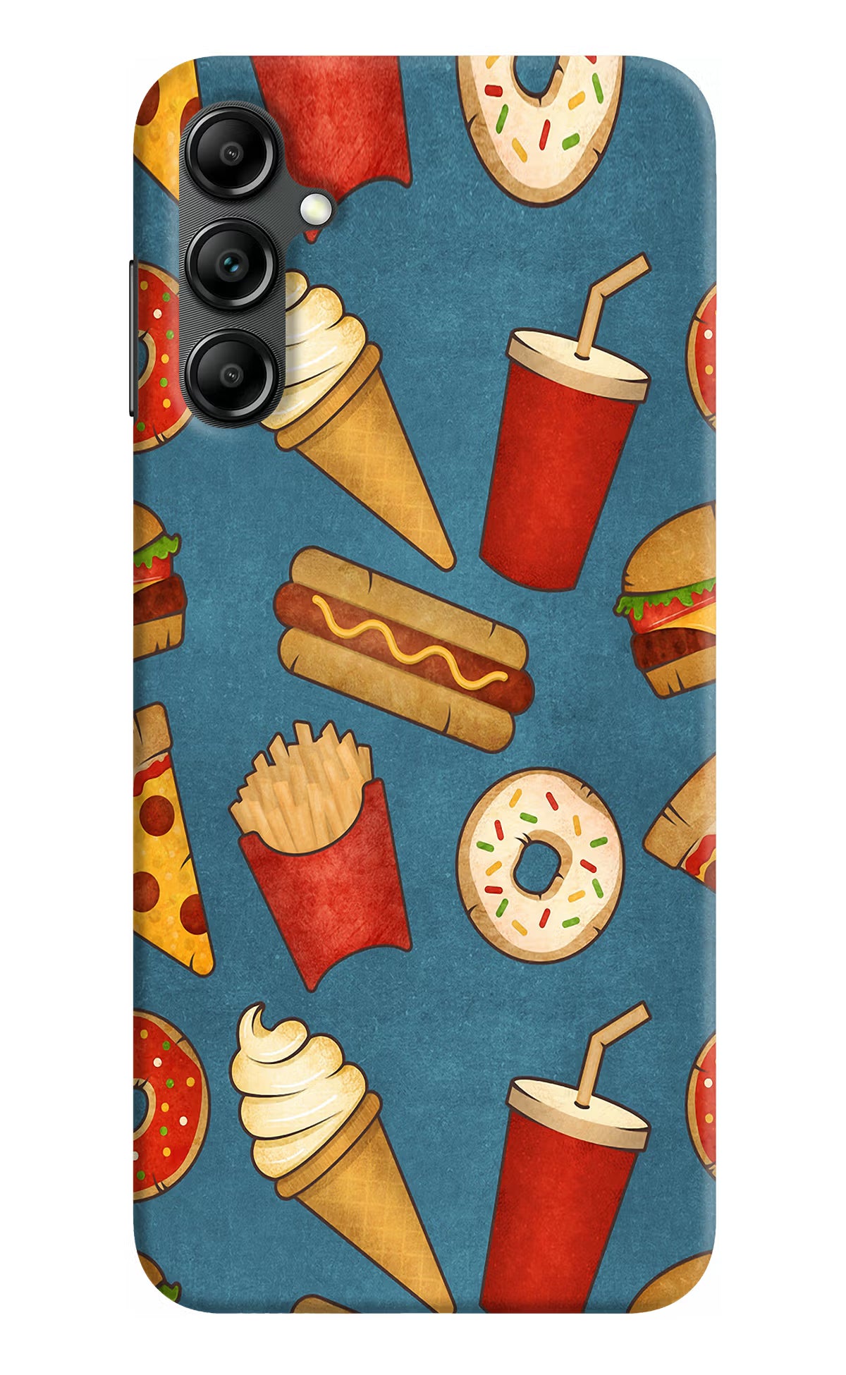 Foodie Samsung A14 5G Hard Case Back Cover by Casekaro