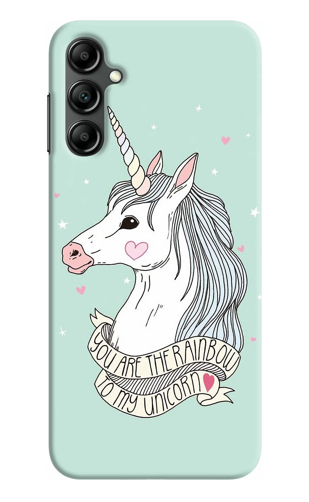 Unicorn Wallpaper Samsung A14 5G Hard Case Back Cover by Casekaro