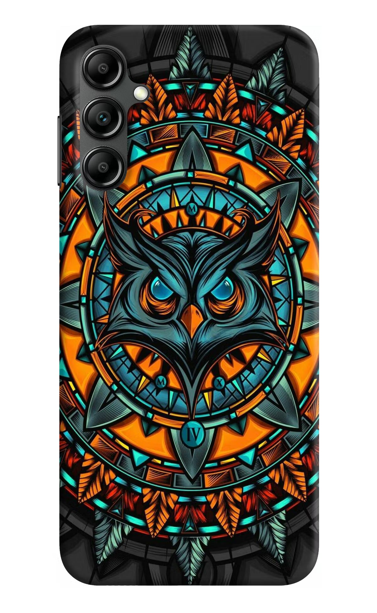 Angry Owl Art Samsung A14 5G Hard Case Back Cover by Casekaro