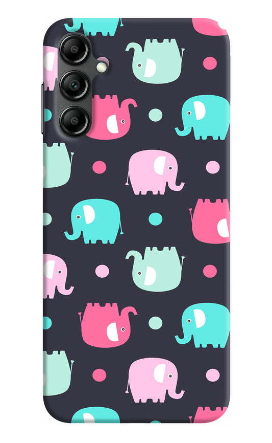 Elephants Samsung A14 5G Hard Case Back Cover by Casekaro
