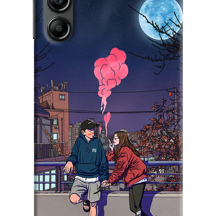 Chilling Couple Samsung A14 5G Hard Case Back Cover by Casekaro