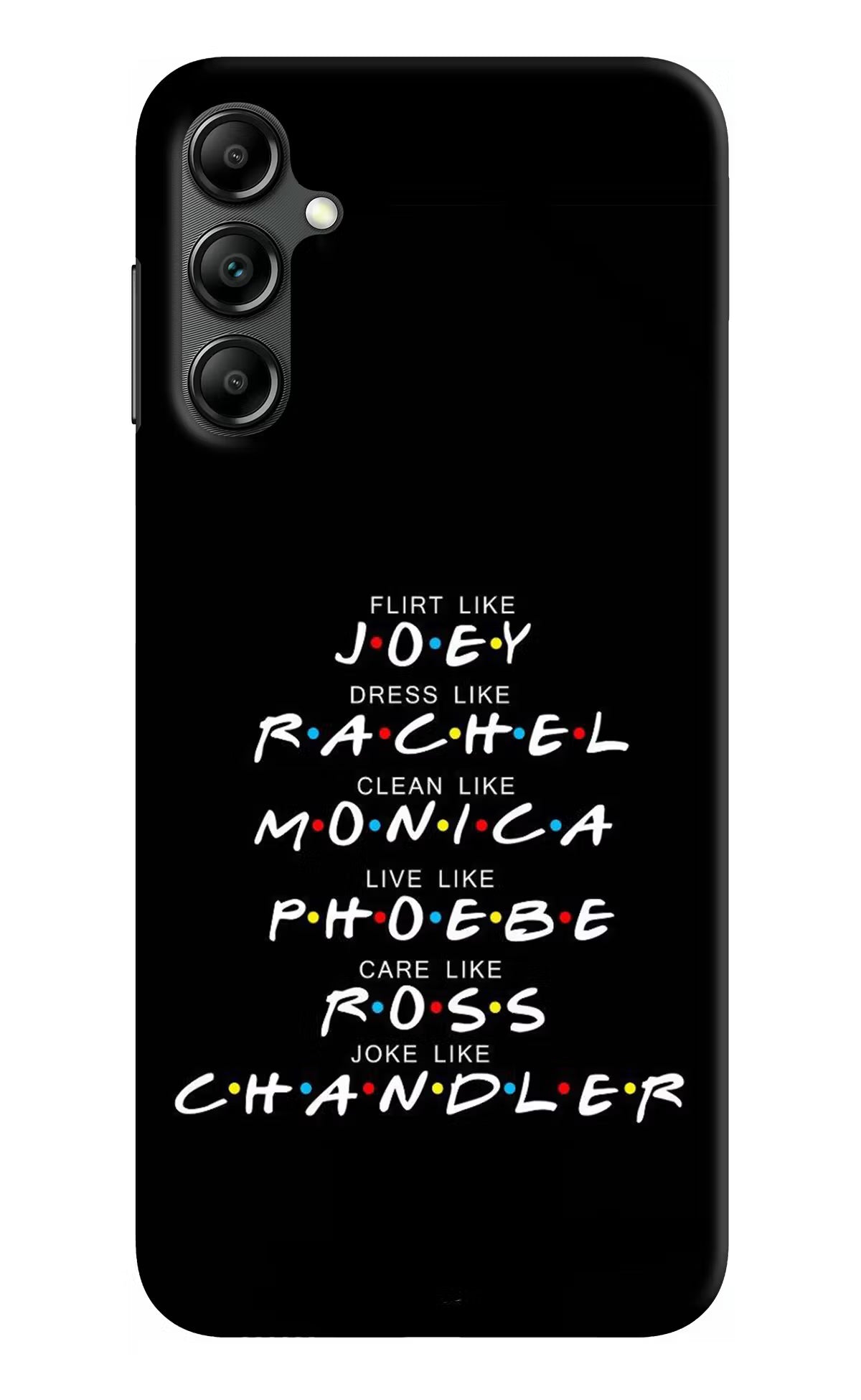 FRIENDS Character Samsung A14 5G Hard Case Back Cover by Casekaro