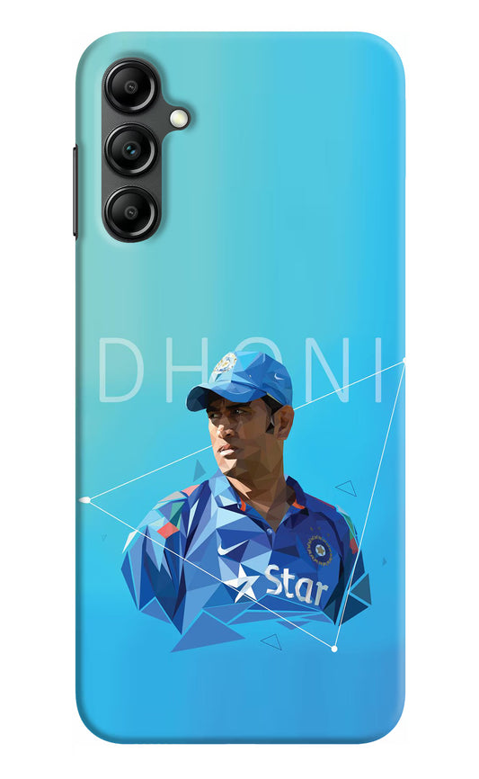 Dhoni Artwork Samsung A14 5G Hard Case Back Cover by Casekaro