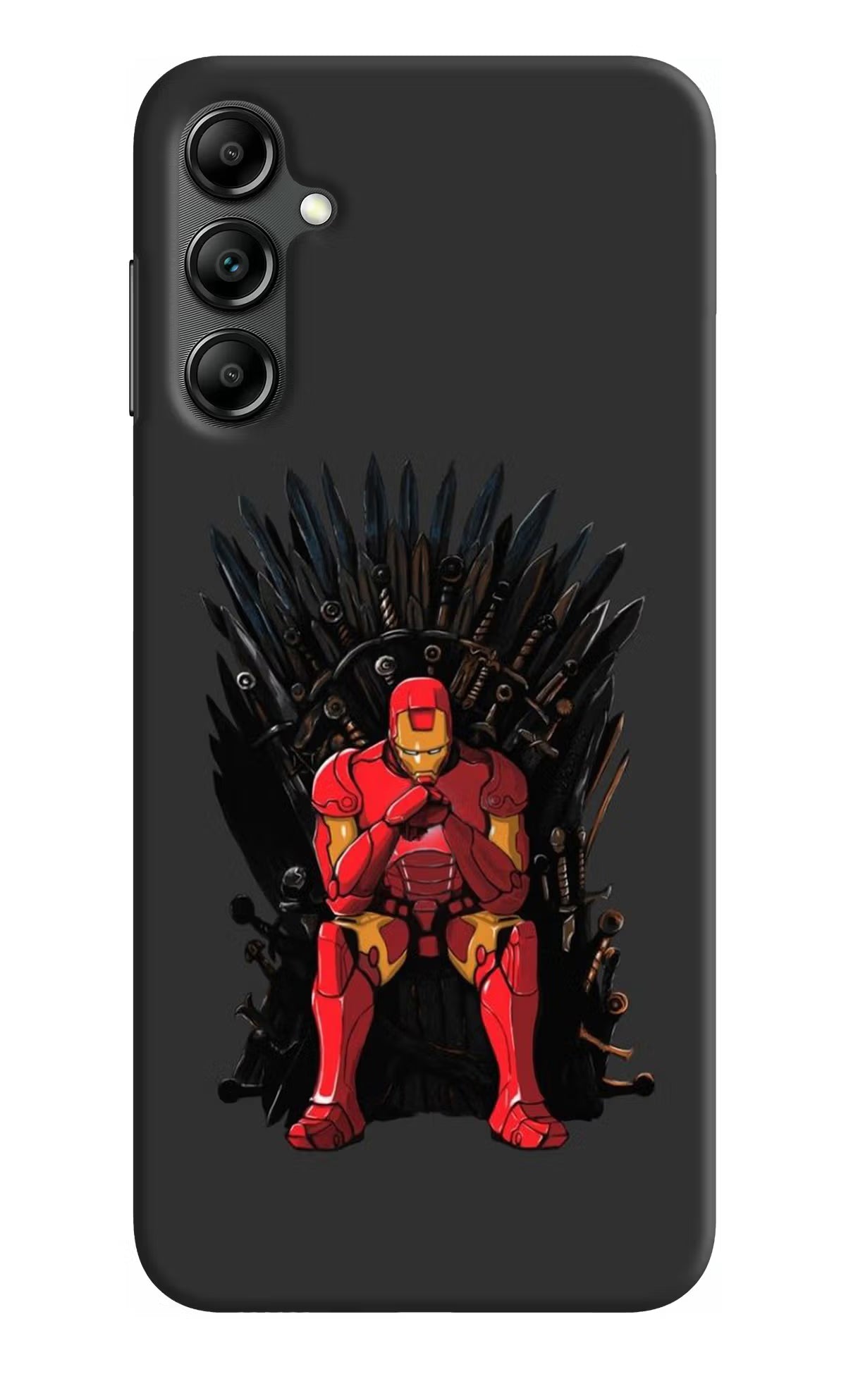 Ironman Throne Samsung A14 5G Hard Case Back Cover by Casekaro