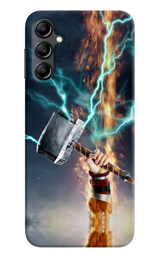 Thor Hammer Mjolnir Samsung A14 5G Hard Case Back Cover by Casekaro