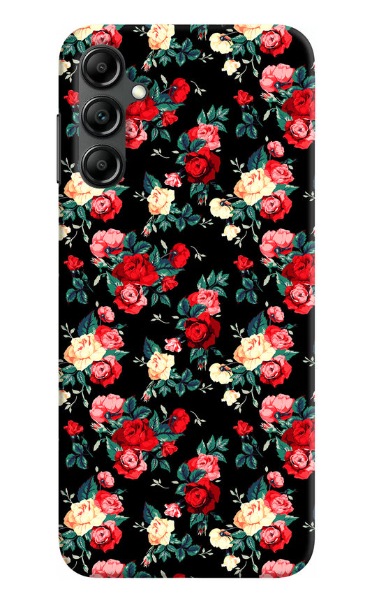 Rose Pattern Samsung A14 5G Hard Case Back Cover by Casekaro