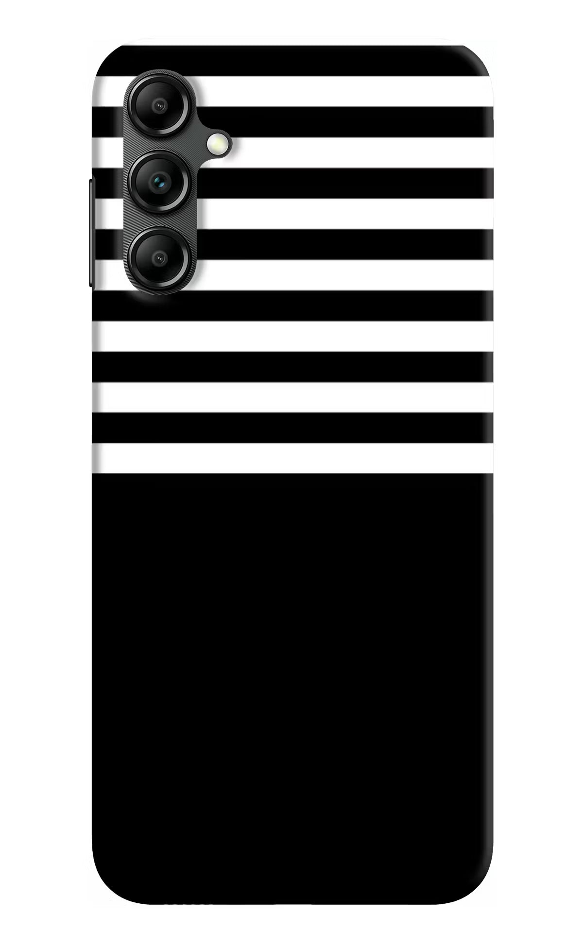 Black and White Print Samsung A14 5G Hard Case Back Cover by Casekaro