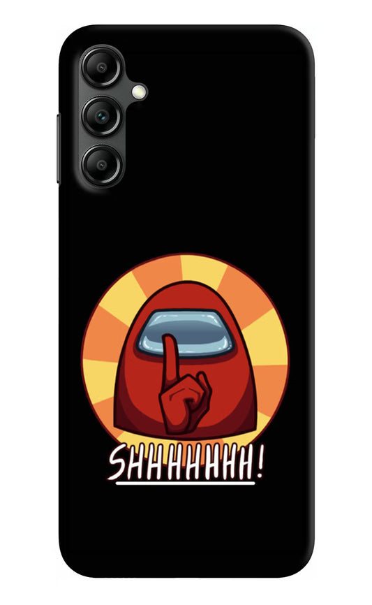 Among Us Shhh! Samsung A14 5G Hard Case Back Cover by Casekaro
