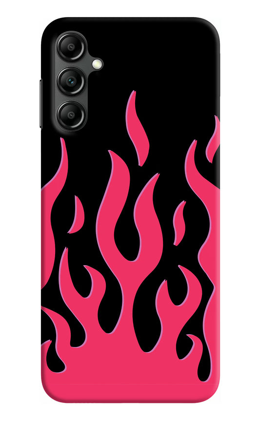 Fire Flames Samsung A14 5G Hard Case Back Cover by Casekaro