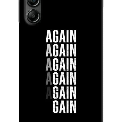 Again Again Gain Samsung A14 5G Hard Case Back Cover by Casekaro