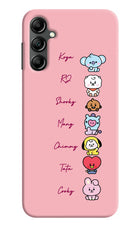 BTS names Samsung A14 5G Hard Case Back Cover by Casekaro