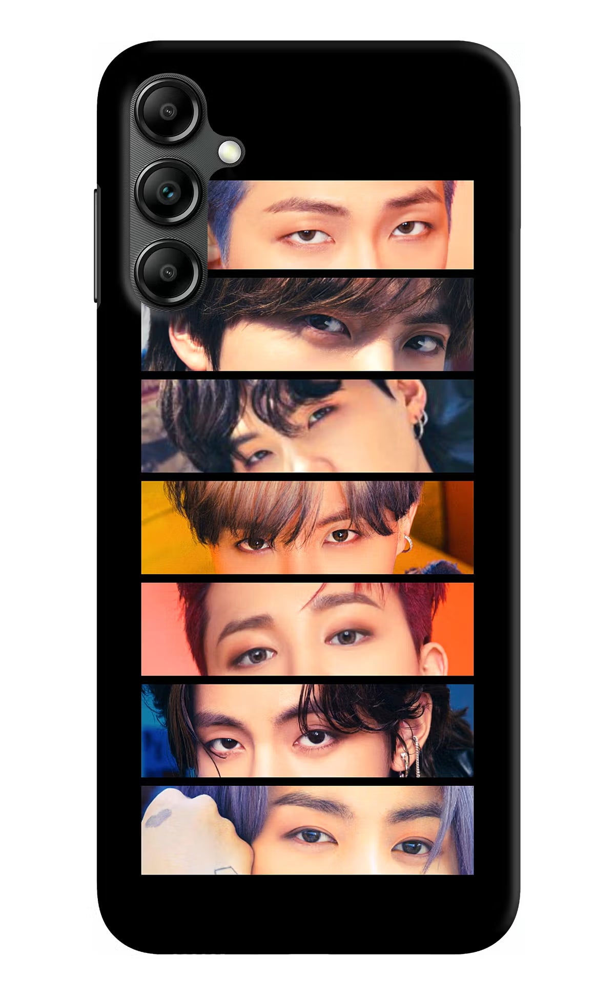 BTS Eyes Samsung A14 5G Hard Case Back Cover by Casekaro