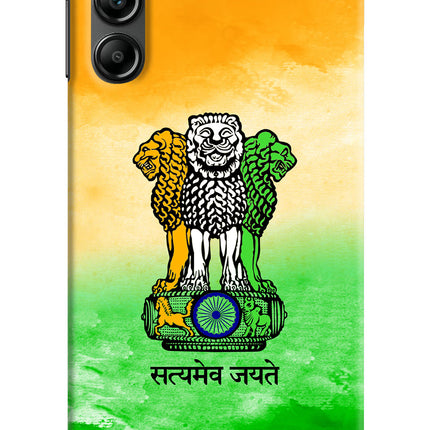 Satyamev Jayate Flag Samsung A14 5G Hard Case Back Cover by Casekaro