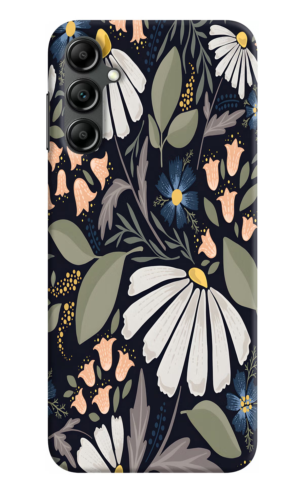 Flowers Art Samsung A14 5G Hard Case Back Cover by Casekaro