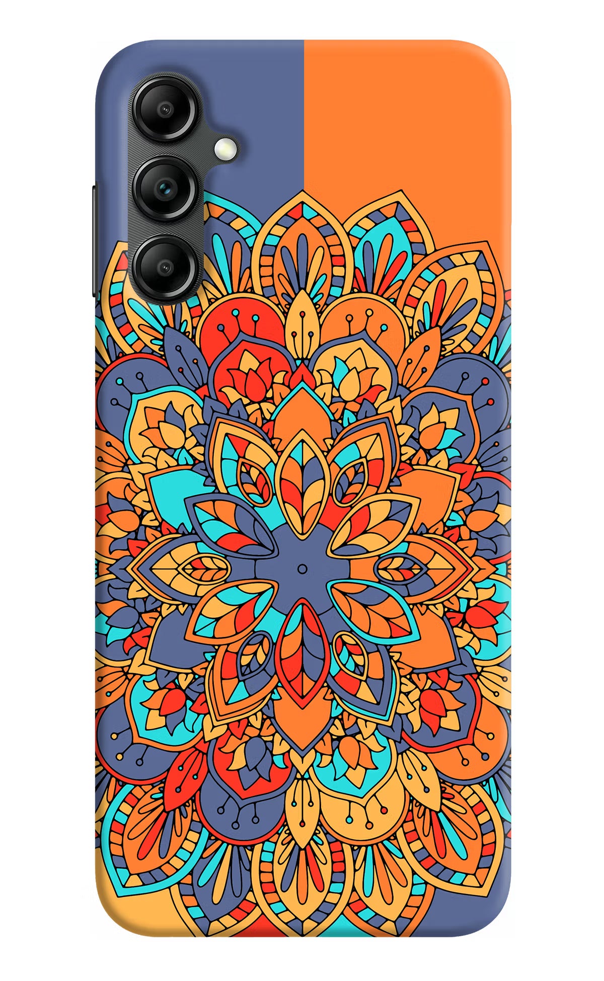 Color Mandala Samsung A14 5G Hard Case Back Cover by Casekaro