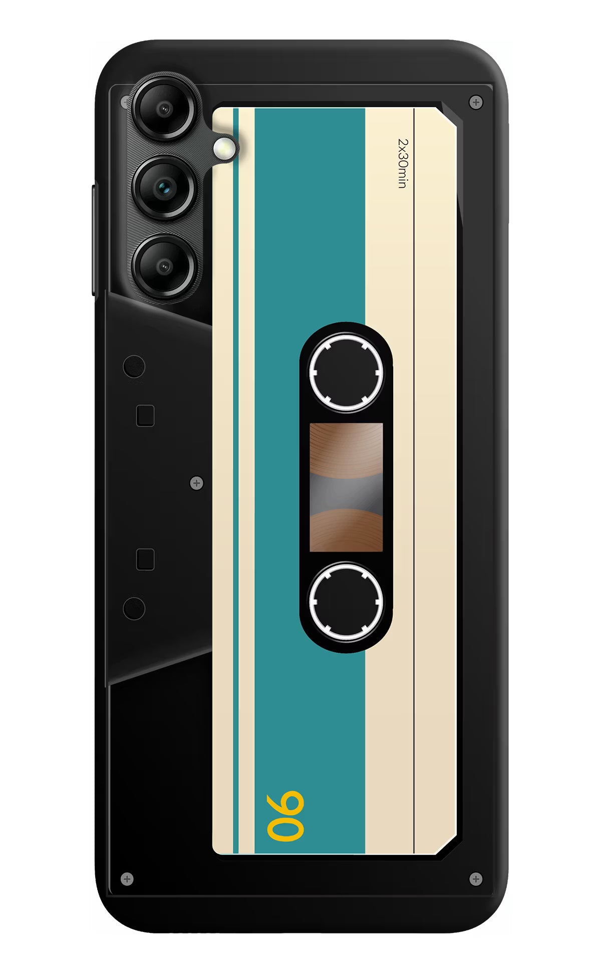 Cassette Samsung A14 5G Hard Case Back Cover by Casekaro