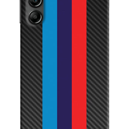 BMW Stripes Pattern Samsung A14 5G Hard Case Back Cover by Casekaro