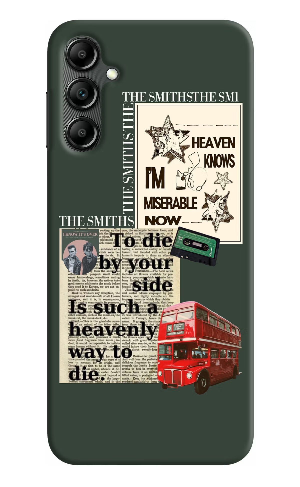 The Smiths Samsung A14 5G Hard Case Back Cover by Casekaro