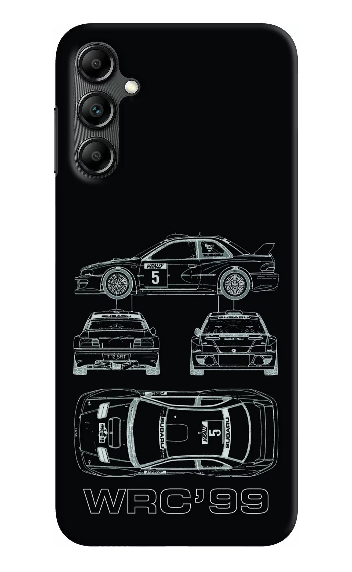 WRC'99 Samsung A14 5G Hard Case Back Cover by Casekaro