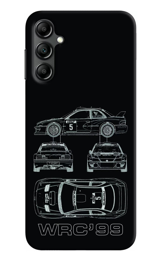 WRC'99 Samsung A14 5G Hard Case Back Cover by Casekaro