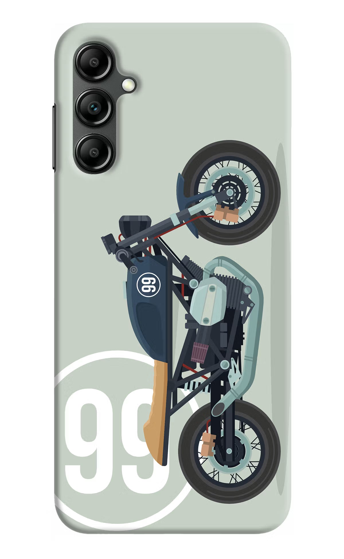 Classic Cafe Racer 99 Samsung A14 5G Hard Case Back Cover by Casekaro
