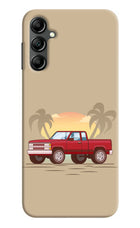 Desert Classic Drive Samsung A14 5G Hard Case Back Cover by Casekaro