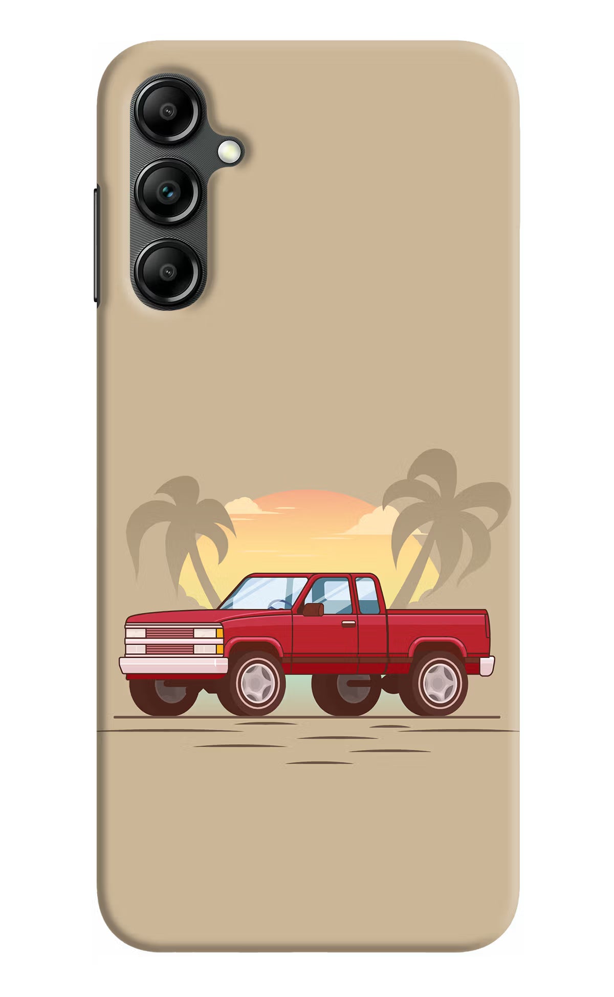 Desert Classic Drive Samsung A14 5G Hard Case Back Cover by Casekaro