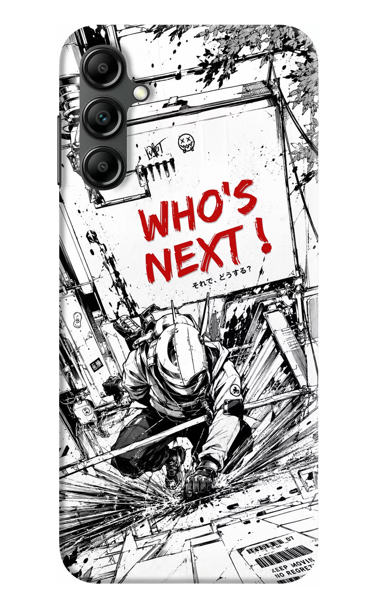 Who's Next Samsung A14 5G Hard Case Back Cover by Casekaro
