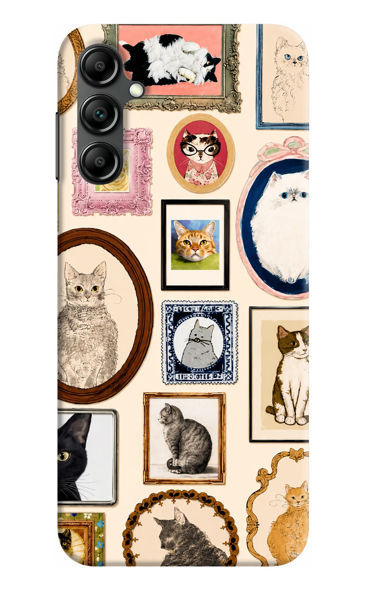 Mirror Cats Samsung A14 5G Back Cover