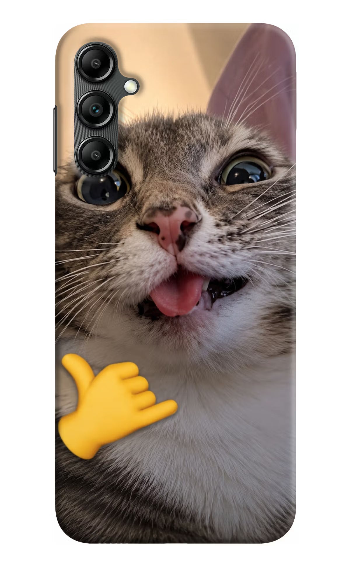 Silly Cat Call Samsung A14 5G Back Cover