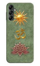 Om & Lotus Samsung A14 5G Back Cover