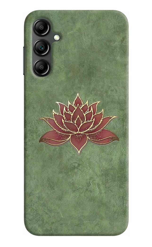 Lotus Grace Samsung A14 5G Hard Case Back Cover by Casekaro