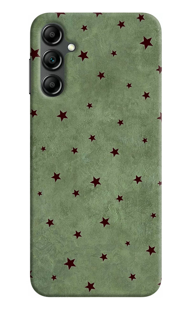Green Stars Samsung A14 5G Hard Case Back Cover by Casekaro