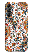 White Mayura Samsung A14 5G Back Cover