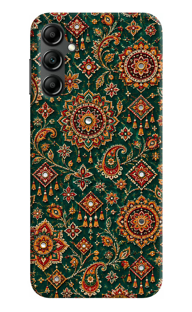 Green Pataka Samsung A14 5G Hard Case Back Cover by Casekaro