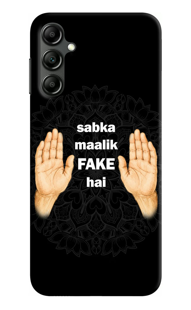 Sabka Malik Fake Samsung A14 5G Hard Case Back Cover by Casekaro