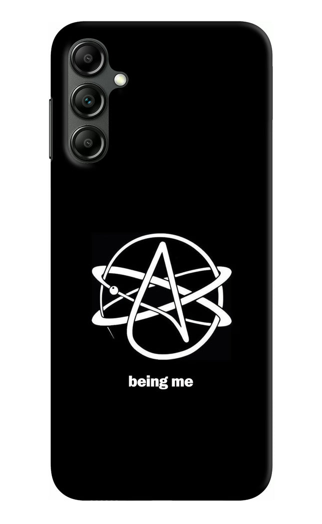 Atheist Symbol Samsung A14 5G Hard Case Back Cover by Casekaro