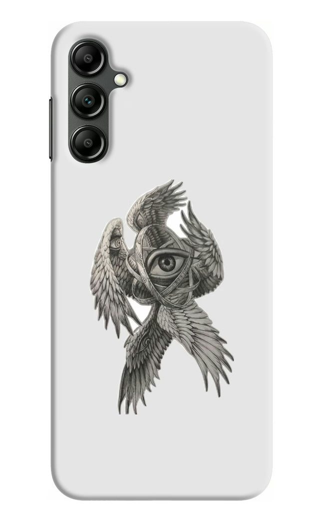 Accurate Angel Samsung A14 5G Hard Case Back Cover by Casekaro