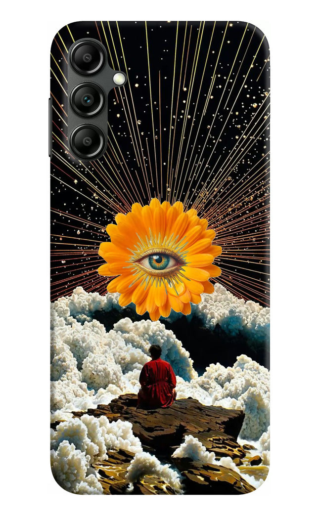 Cosmic Flower Samsung A14 5G Hard Case Back Cover by Casekaro